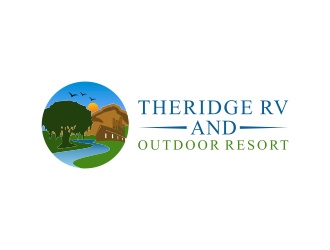 The Ridge RV and Outdoor Resort  logo design by savana
