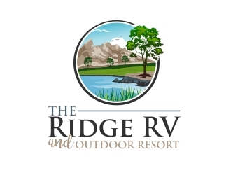 The Ridge RV and Outdoor Resort  logo design by amar_mboiss