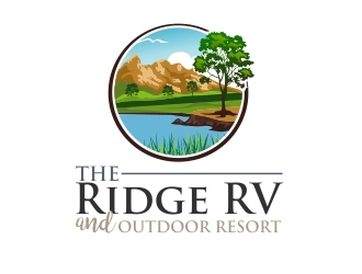 The Ridge RV and Outdoor Resort  logo design by amar_mboiss