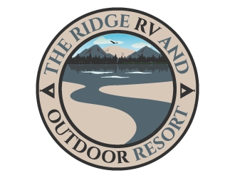 The Ridge RV and Outdoor Resort  logo design by Boomstudioz