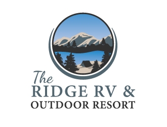 The Ridge RV and Outdoor Resort  logo design by Boomstudioz