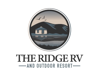 The Ridge RV and Outdoor Resort  logo design by Suvendu
