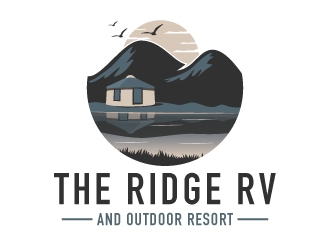 The Ridge RV and Outdoor Resort  logo design by Suvendu