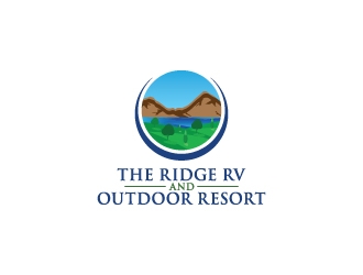 The Ridge RV and Outdoor Resort  logo design by dhika
