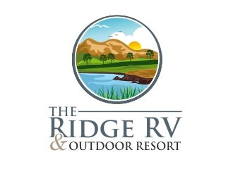 The Ridge RV and Outdoor Resort  logo design by amar_mboiss