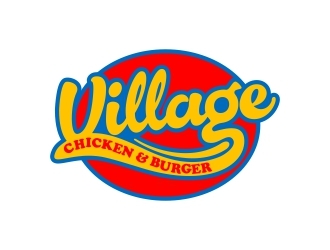 Village Chicken & Burger logo design by b3no