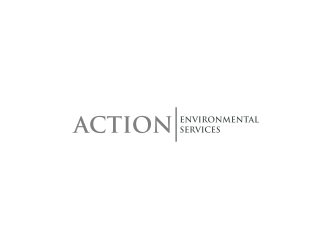 Action Environmental Services  logo design by bricton