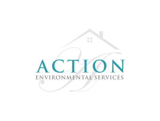 Action Environmental Services  logo design by bricton