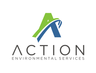 Action Environmental Services  logo design by RatuCempaka