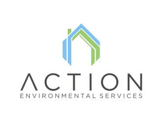 Action Environmental Services  logo design by RatuCempaka