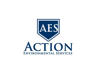 Action Environmental Services  logo design by nikkl