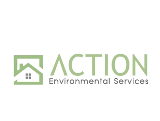 Action Environmental Services  logo design by nikkl