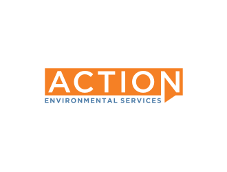 Action Environmental Services  logo design by bricton