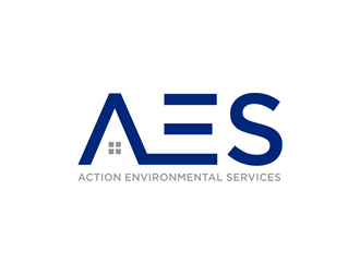 Action Environmental Services  logo design by alby