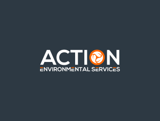 Action Environmental Services  logo design by ubai popi