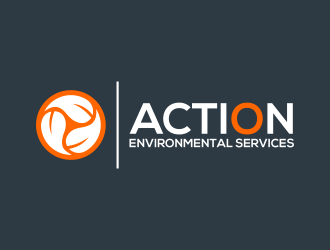 Action Environmental Services  logo design by ubai popi