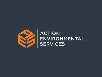 Action Environmental Services  logo design by alby