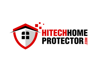 hitechhomeprotector.com logo design by haze