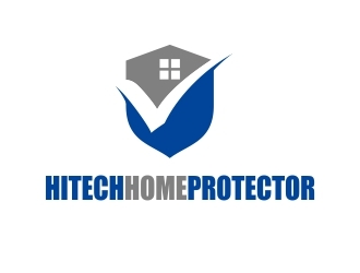 hitechhomeprotector.com logo design by b3no