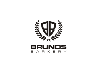 Brunos Barkery logo design by mbamboex