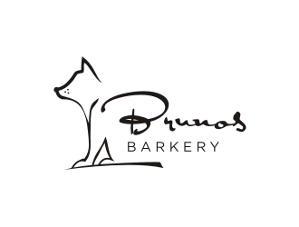 Brunos Barkery logo design by mbamboex