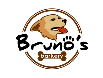 Brunos Barkery logo design by haze