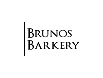 Brunos Barkery logo design by akhi