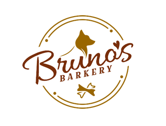 Brunos Barkery logo design by Coolwanz