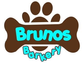 Brunos Barkery logo design by ElonStark
