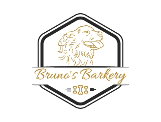Brunos Barkery logo design by BaneVujkov