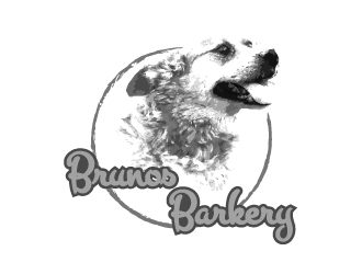 Brunos Barkery logo design by savvyartstudio