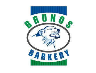 Brunos Barkery logo design by usashi