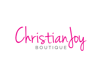 Christian Joy Boutique  logo design by lexipej