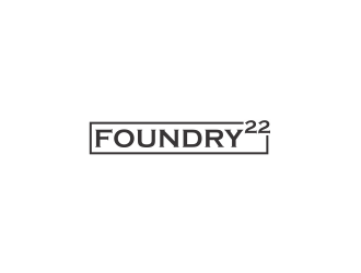 Foundry22 logo design by perf8symmetry