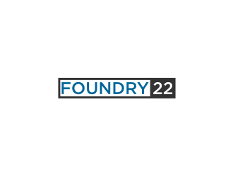 Foundry22 logo design by logitec