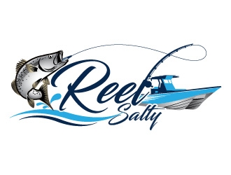 Reel Salty logo design by usef44