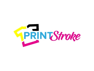 Print Stroke logo design by jaize