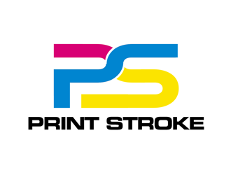 Print Stroke logo design by kunejo
