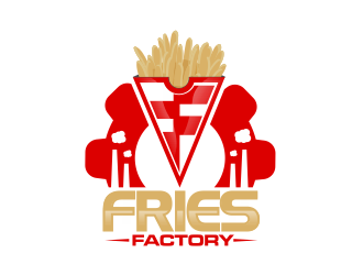 Fries Factory logo design by qqdesigns