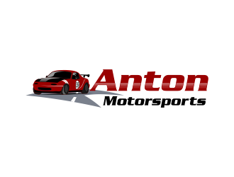 Anton Motorsports  logo design by Kruger