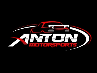 Anton Motorsports  logo design by jaize