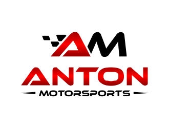 Anton Motorsports  logo design by done