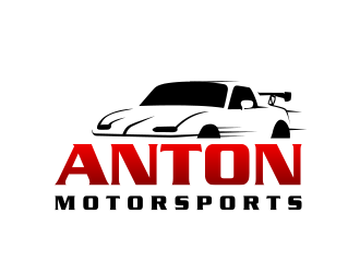 Anton Motorsports  logo design by keylogo