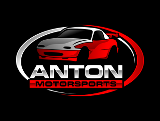 Anton Motorsports  logo design by imagine