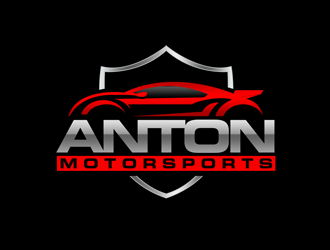 Anton Motorsports  logo design by kunejo