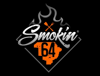 Smokin 64 logo design by sgt.trigger