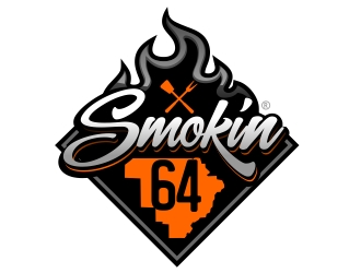 Smokin 64 logo design by sgt.trigger
