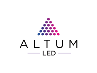 Altum LED logo design by logolady