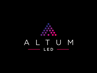 Altum LED logo design by logolady