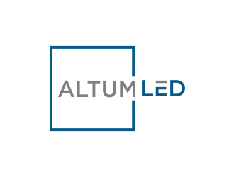 Altum LED logo design by akhi